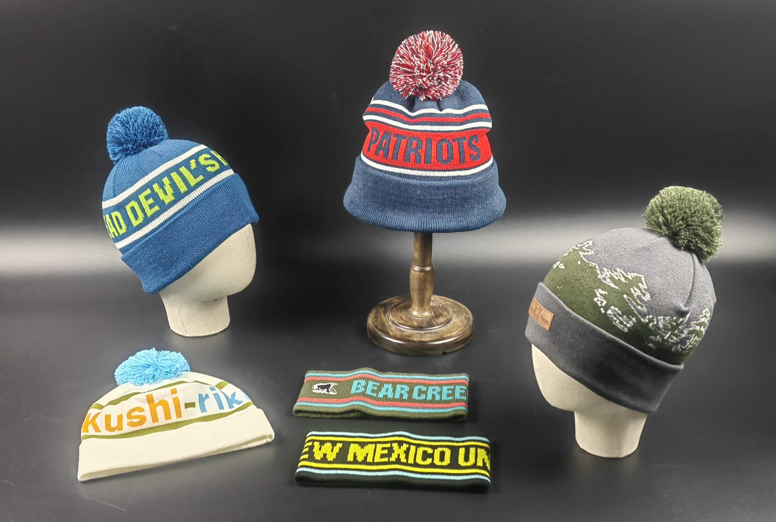 Knitted Beanie and Headband